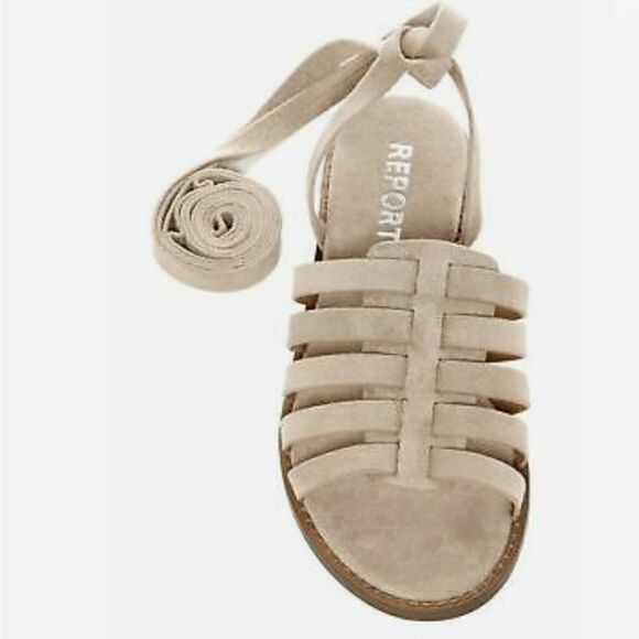 Report Strap Up Tie Sandals - Picture 2 of 8